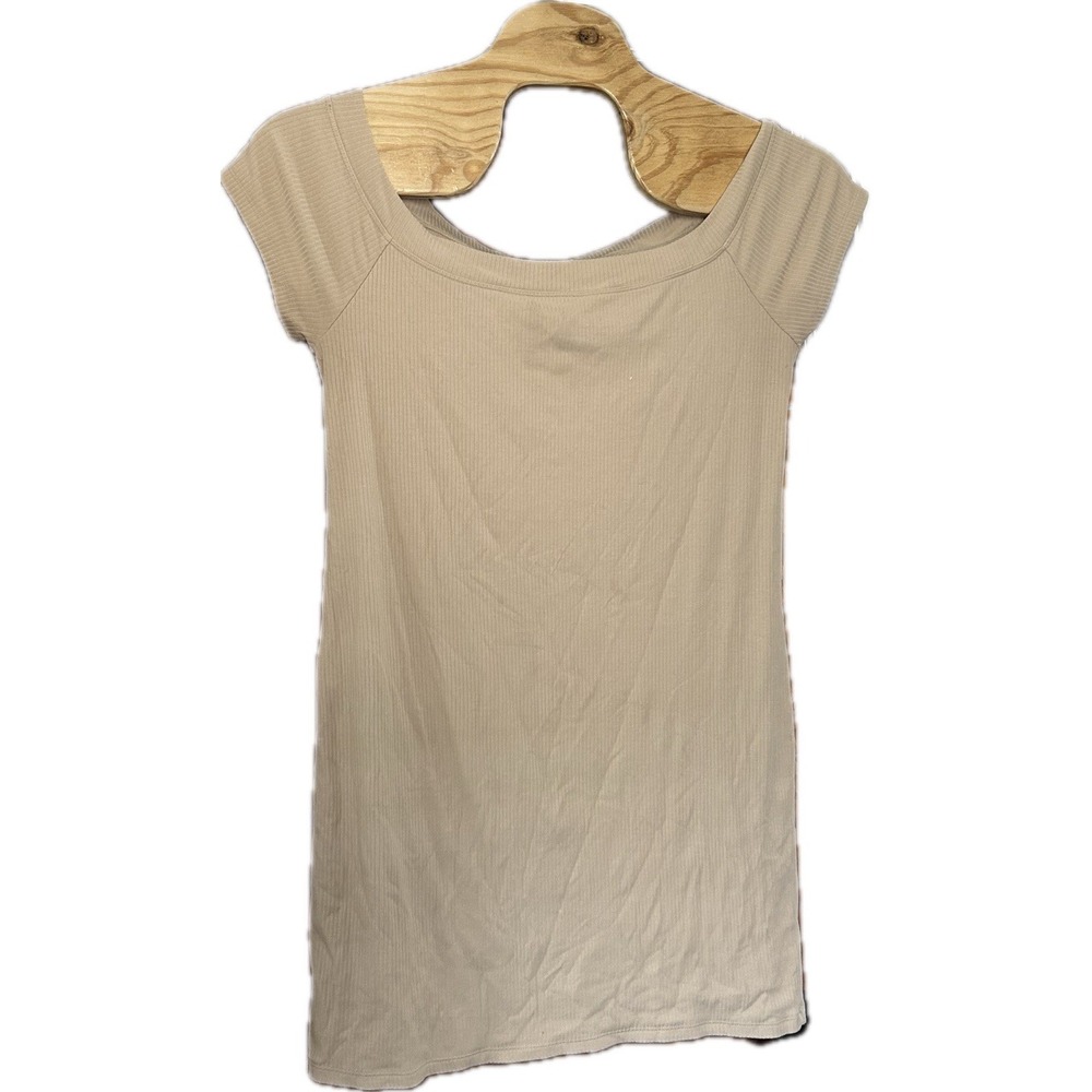 Old Navy‎ Women's Size 2X ~ Fitted Off-The-Shoulder Rib Knit Mini Dress